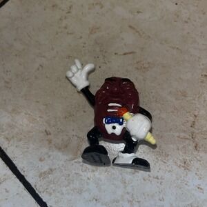 CALIFORNIA RAISINS Hardees Series #1 Tiny‎ Goodbite PVC Figure Calrab 1987 2in